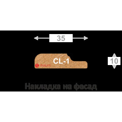 CL-1 Дуб Светлый структурный